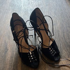 Gianvito Rossi Lace Up Heels